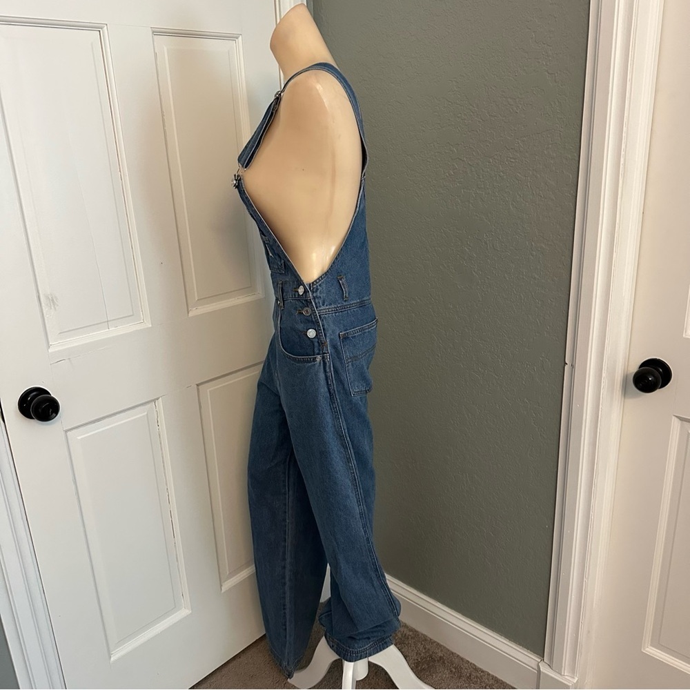 Lana Roux Denim Overalls - Picture 7 of 13